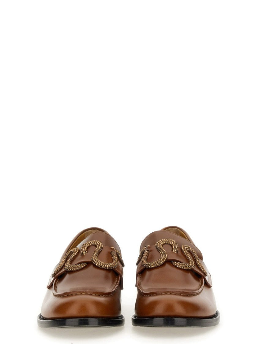 Brown Leather Loafers