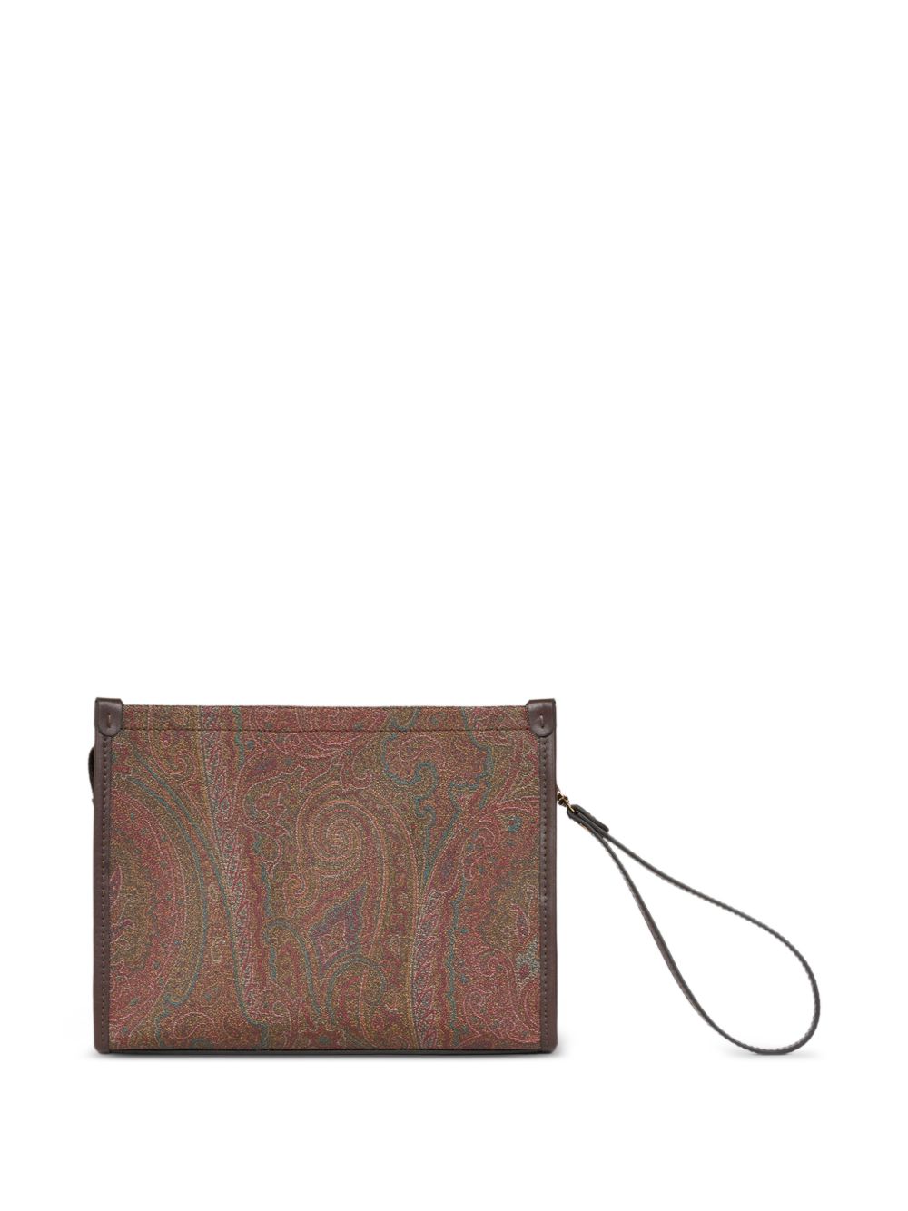 Paisley Jacquard Clutch