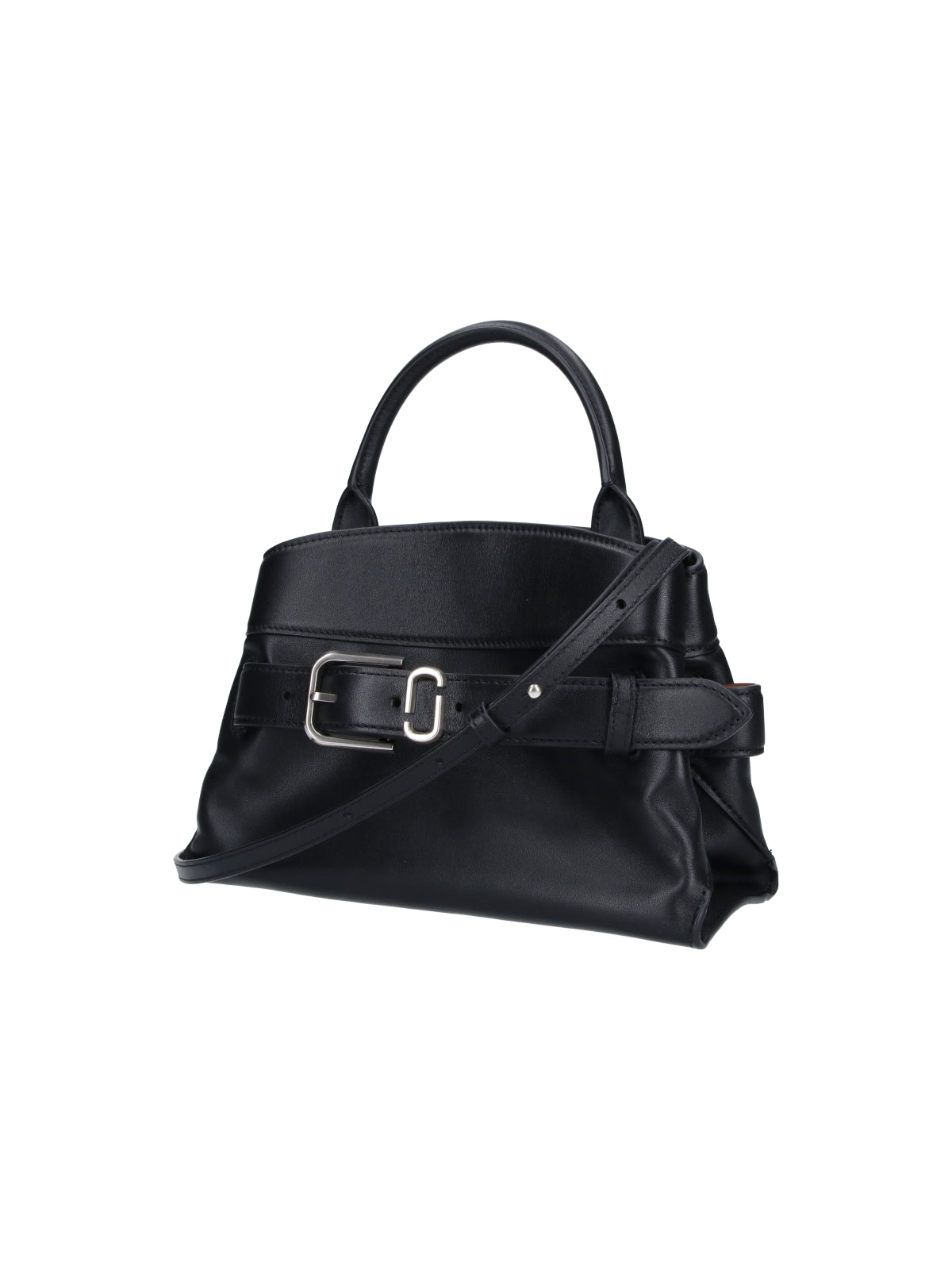 Black The Small Satchel Leather Bag