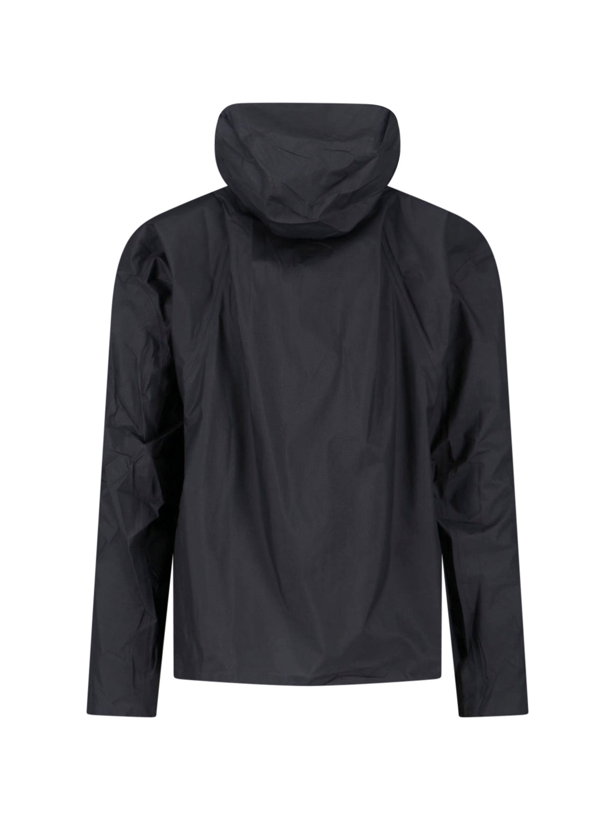 Black Pertex Functional Hooded Zip Jacket