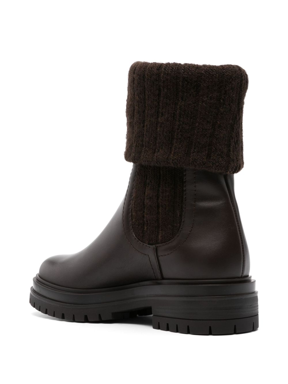 Tenney Boots With Knitted Cuff And Sole