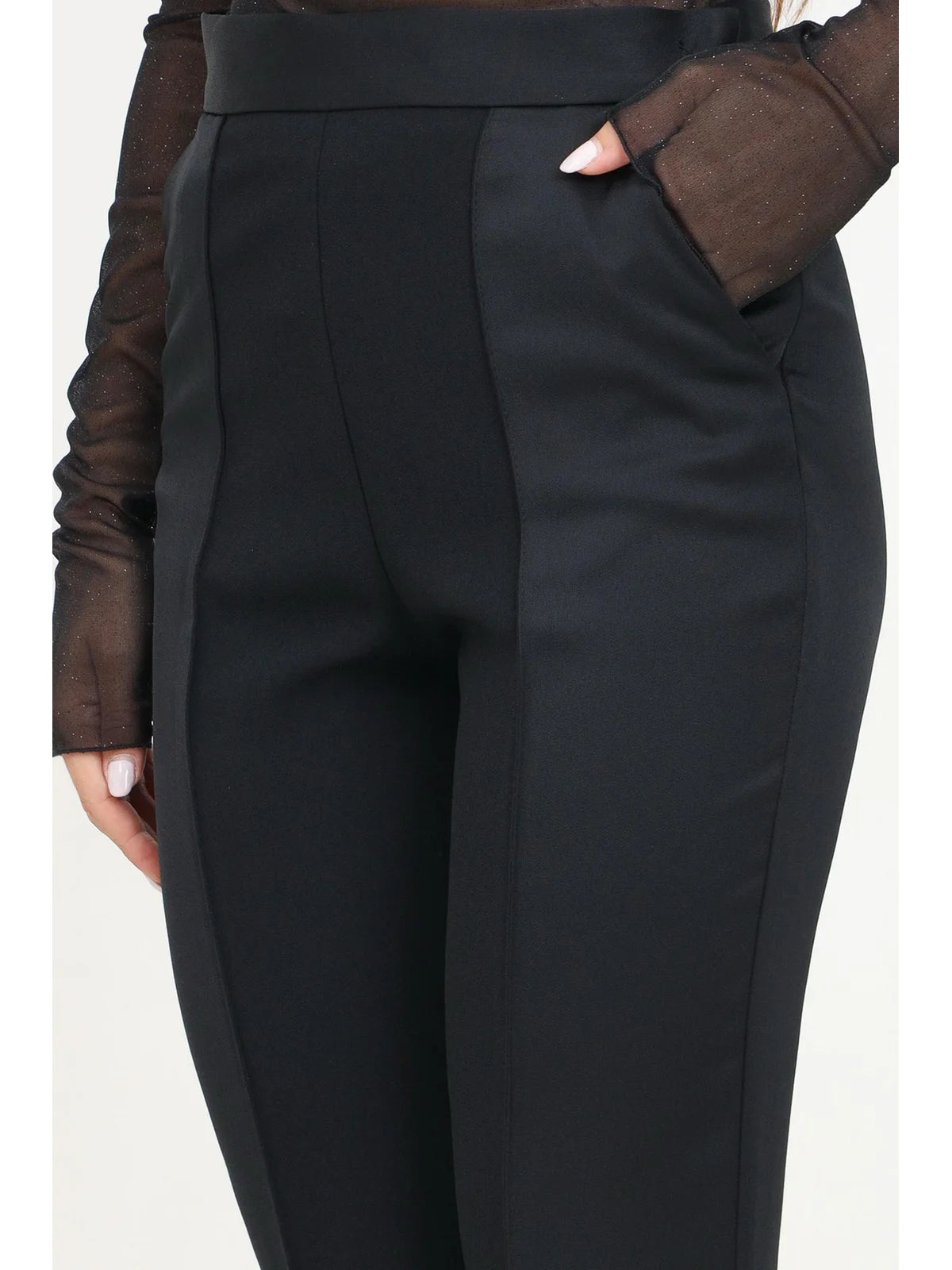 Simona Corsellini Viscose Trousers - Black