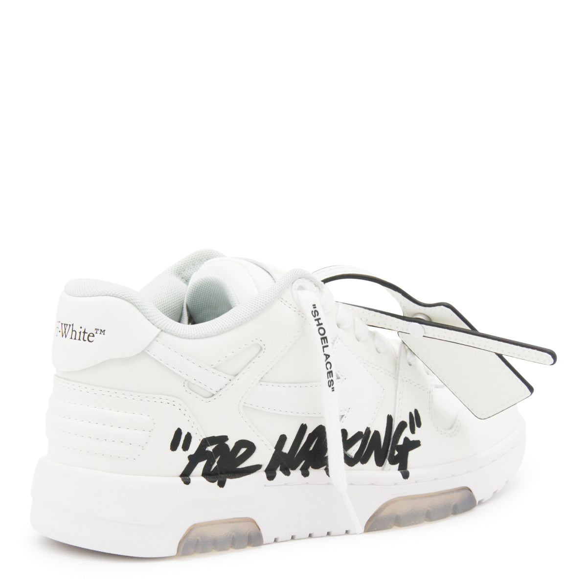 White Leather Out Of Office Sneakers