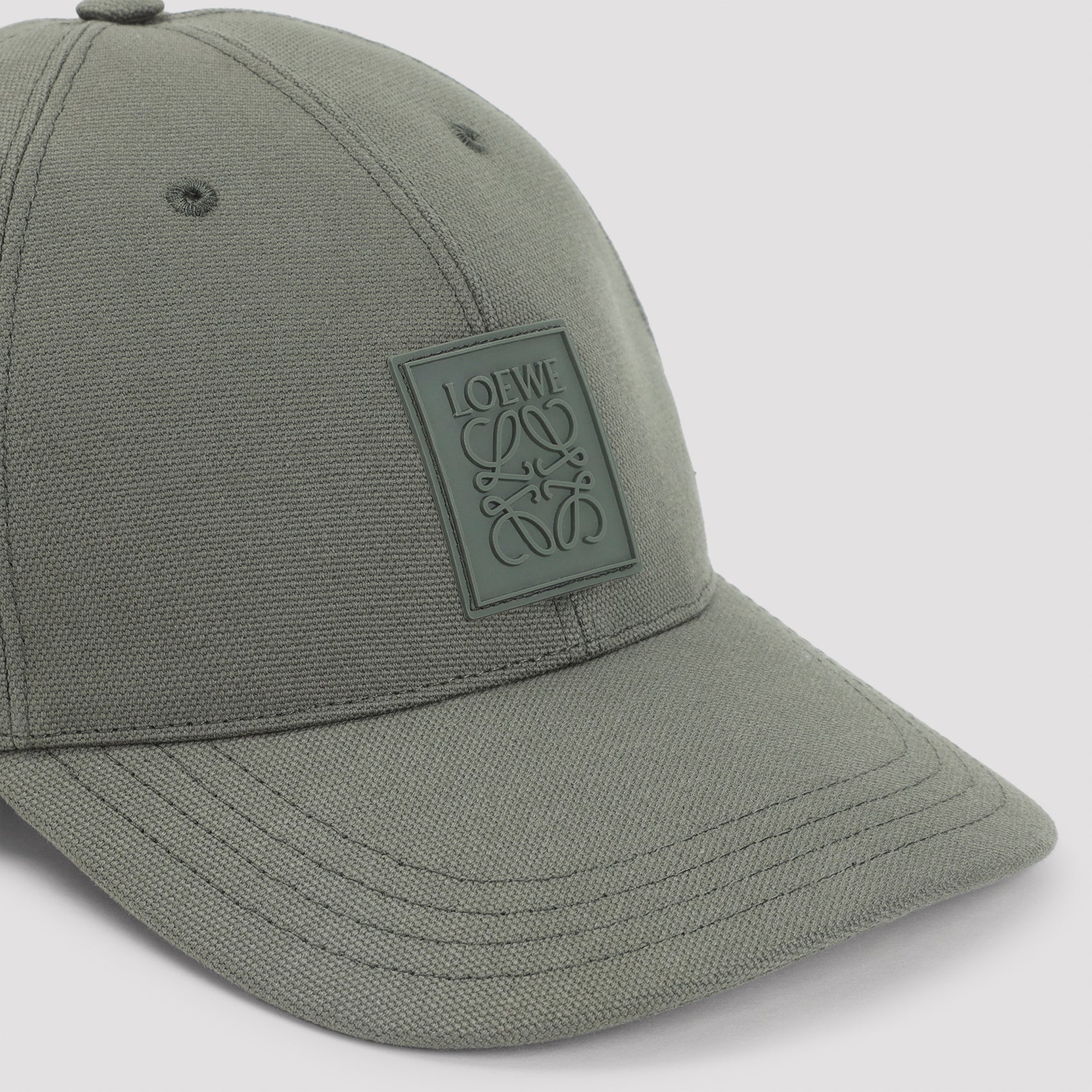 Structured Baseball Cap With Stitched Panel Detailing