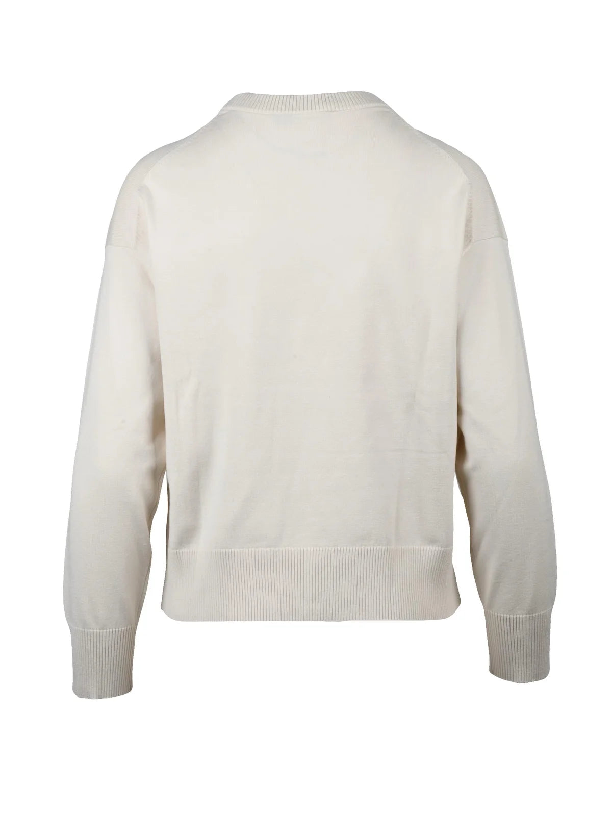 White Polyester Sweater