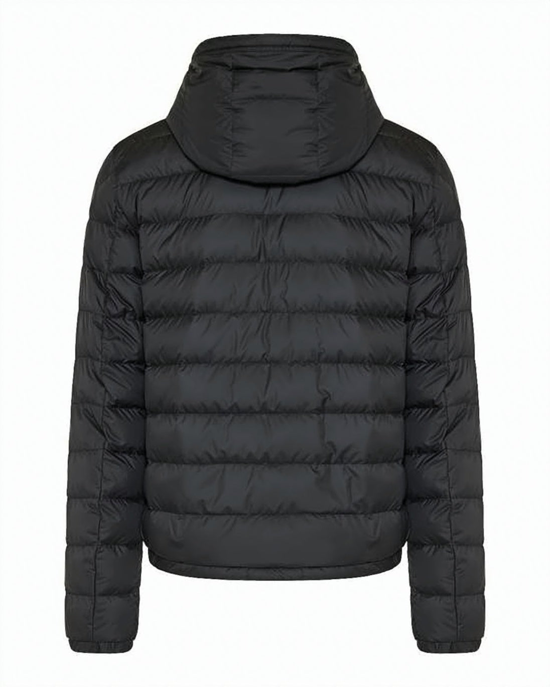 Quilted Hooded Down Jacket with Matte Finish