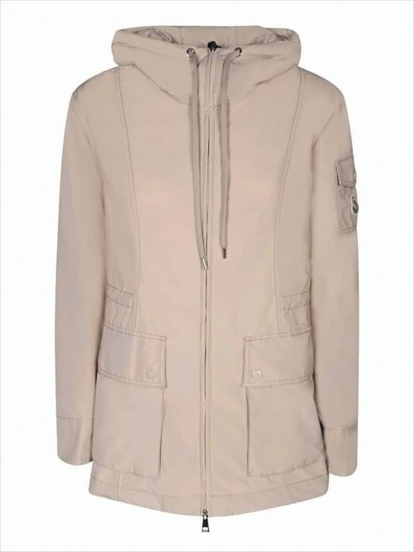 Hooded Casual Jacket with Adjustable Drawstrings