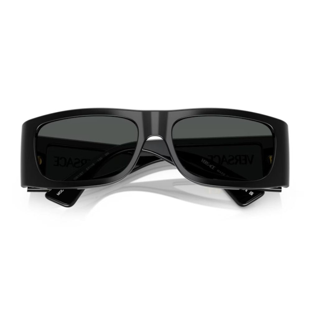 0Ve4482 Lens Logo Bold Rectangular Frame Sunglasses
