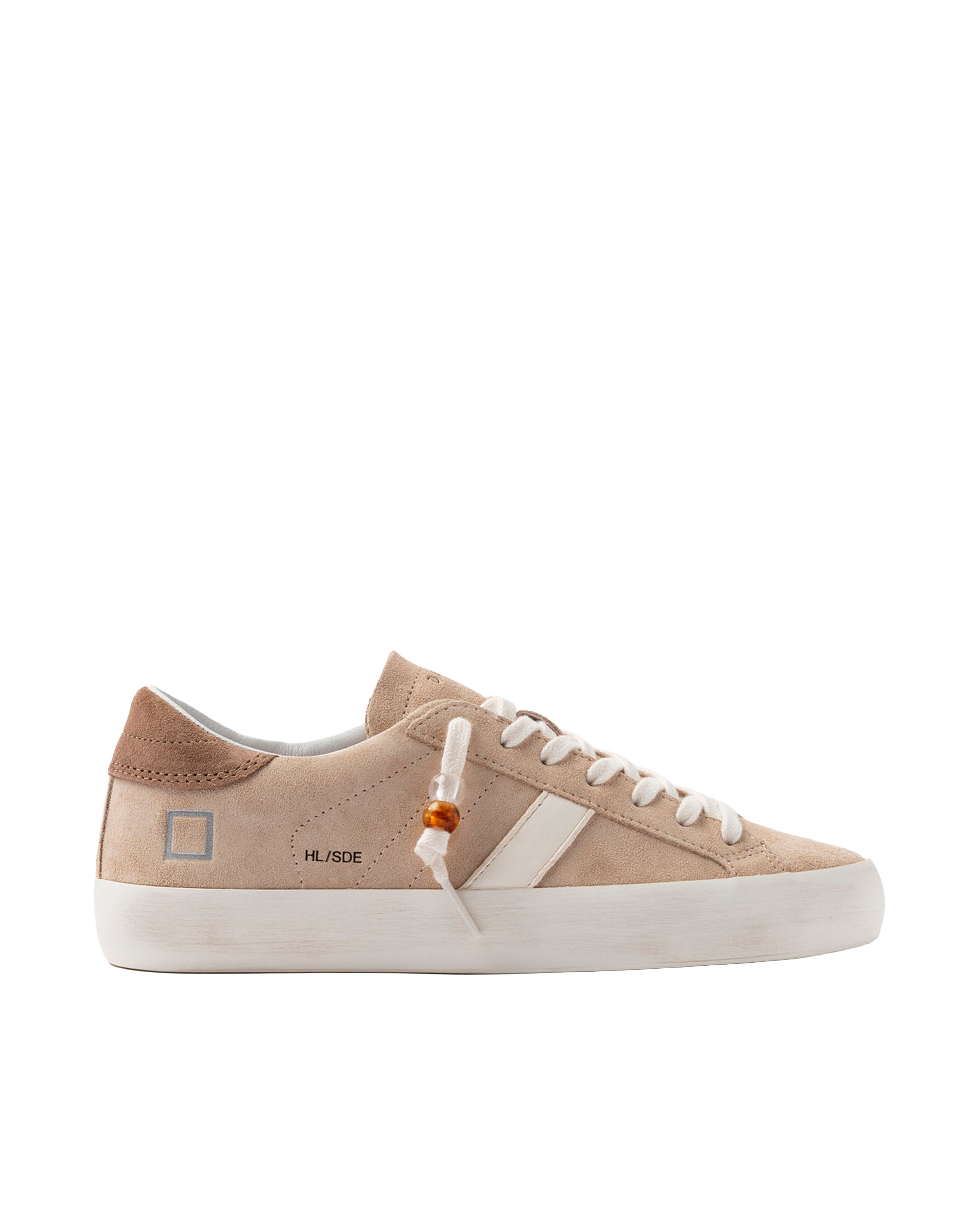 Hill Low Suede Sneakers in Beige