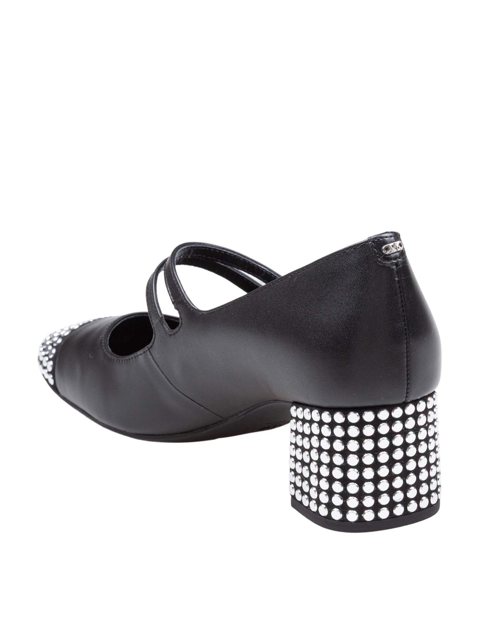 Matilda Toe Cap Mid Pump In Leather