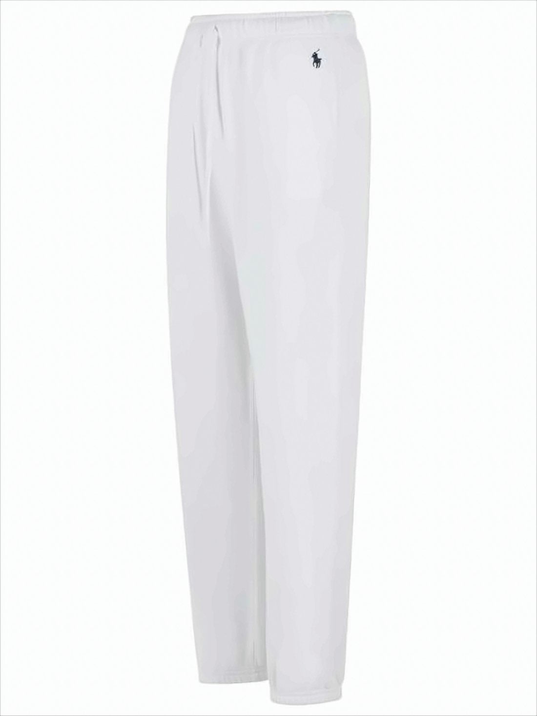 Relaxed White Jogger Pants with Elastic Waistband