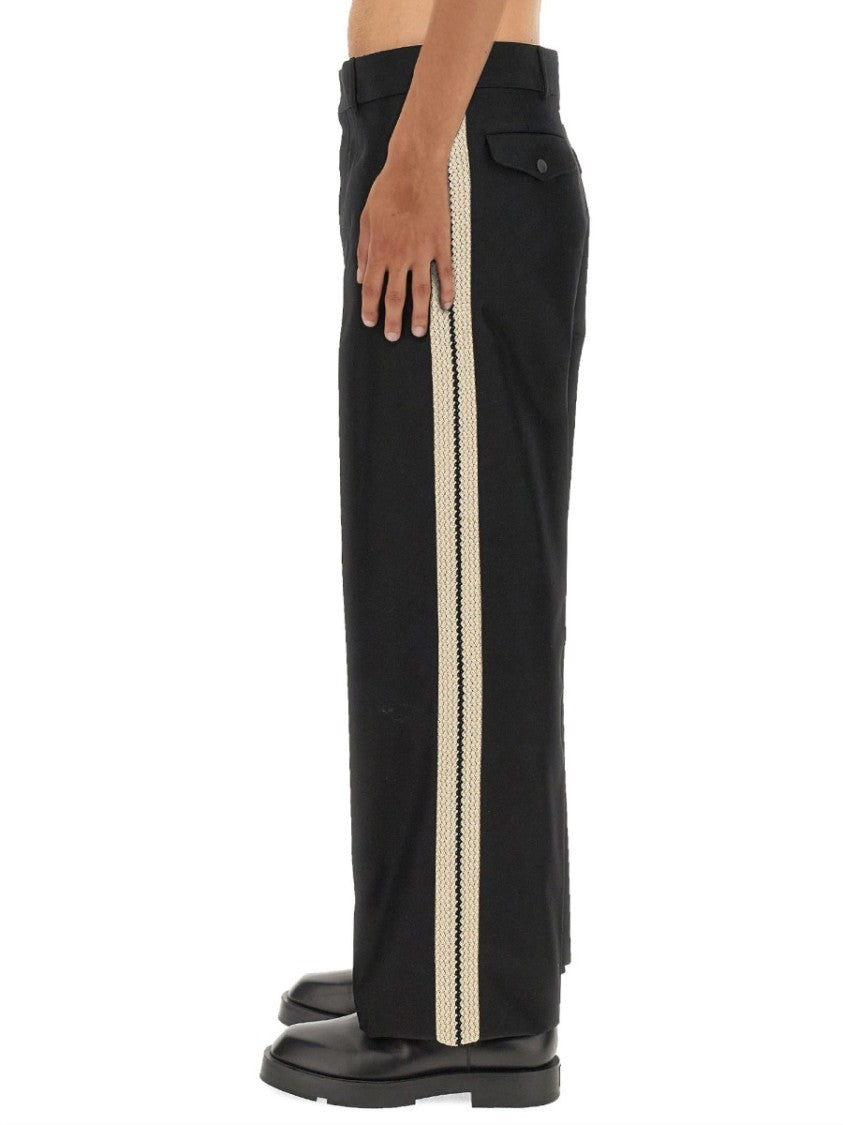 Pants With Logo Band