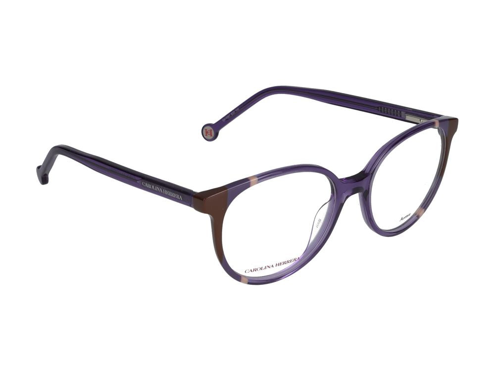Eyeglasses Carolina Herrera CH 0067 E53 Viola Marrone 52/17/145