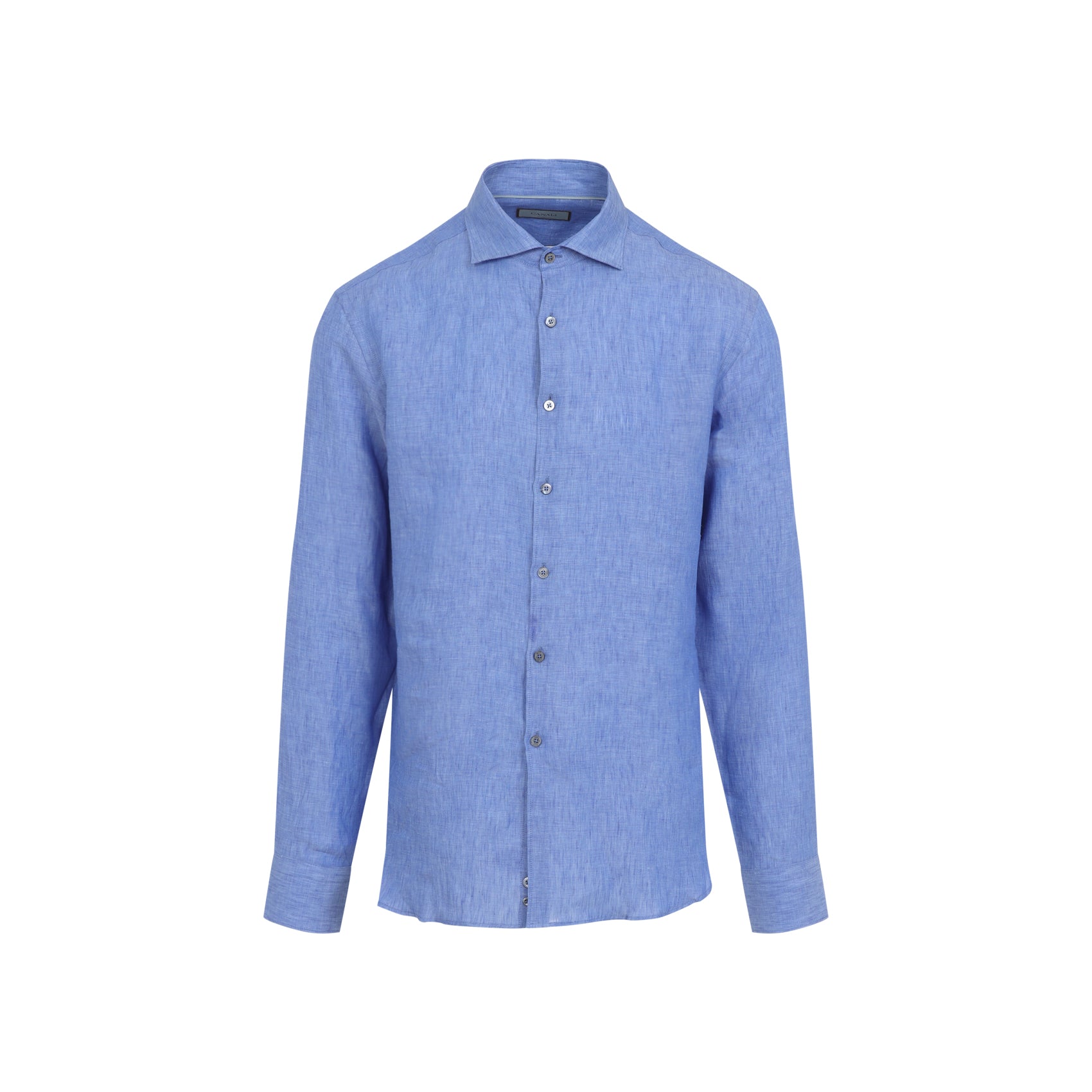 Tailored Long-Sleeve Linen Shirt