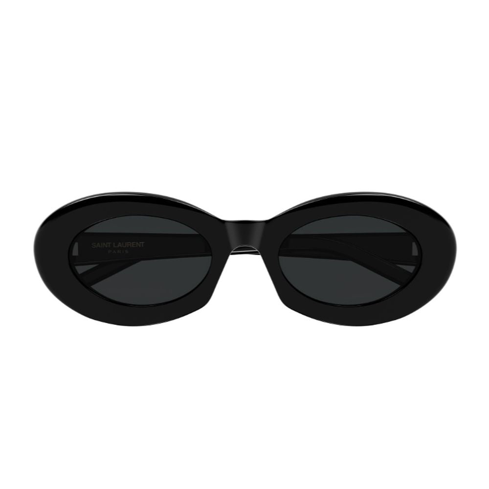 Sl 594 Linea Sl Logo 008 Black Oval Frame Sunglasses