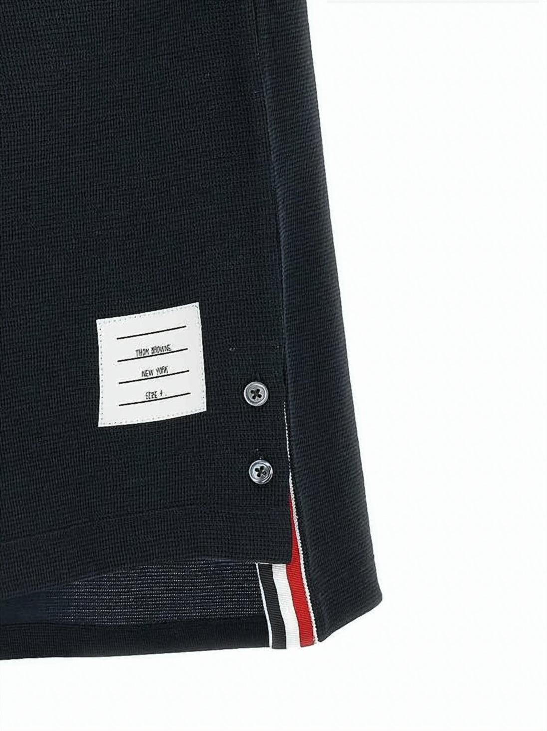 Textured Knit Polo Shirt with Classic Collar