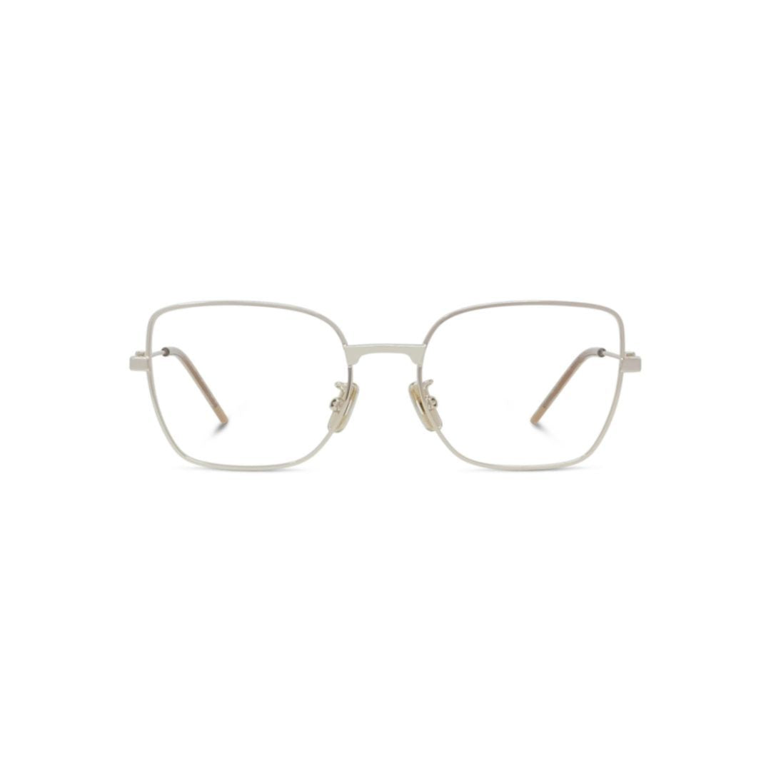 Gv50085u Minimalist Square Frame Eyeglasses with Adjustable Nose Pads