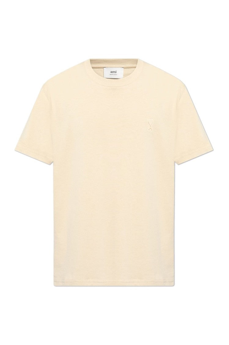 Cropped Short-Sleeved T-Shirt With Minimalistic Design