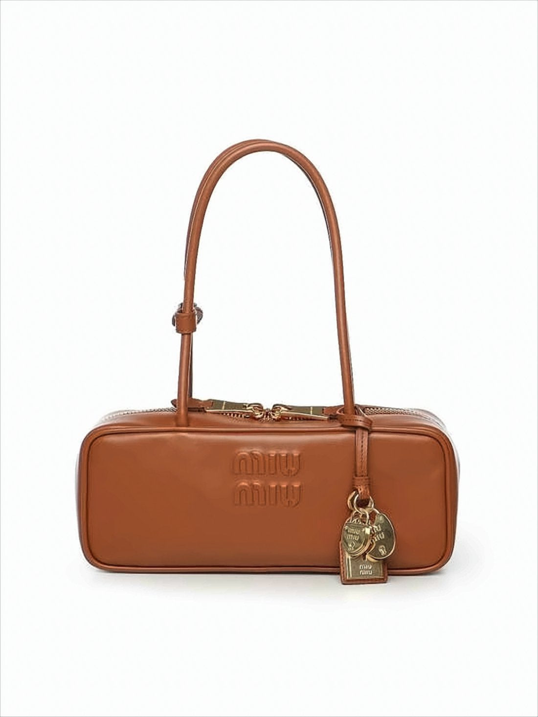 Sleek Calf Leather Tote Bag