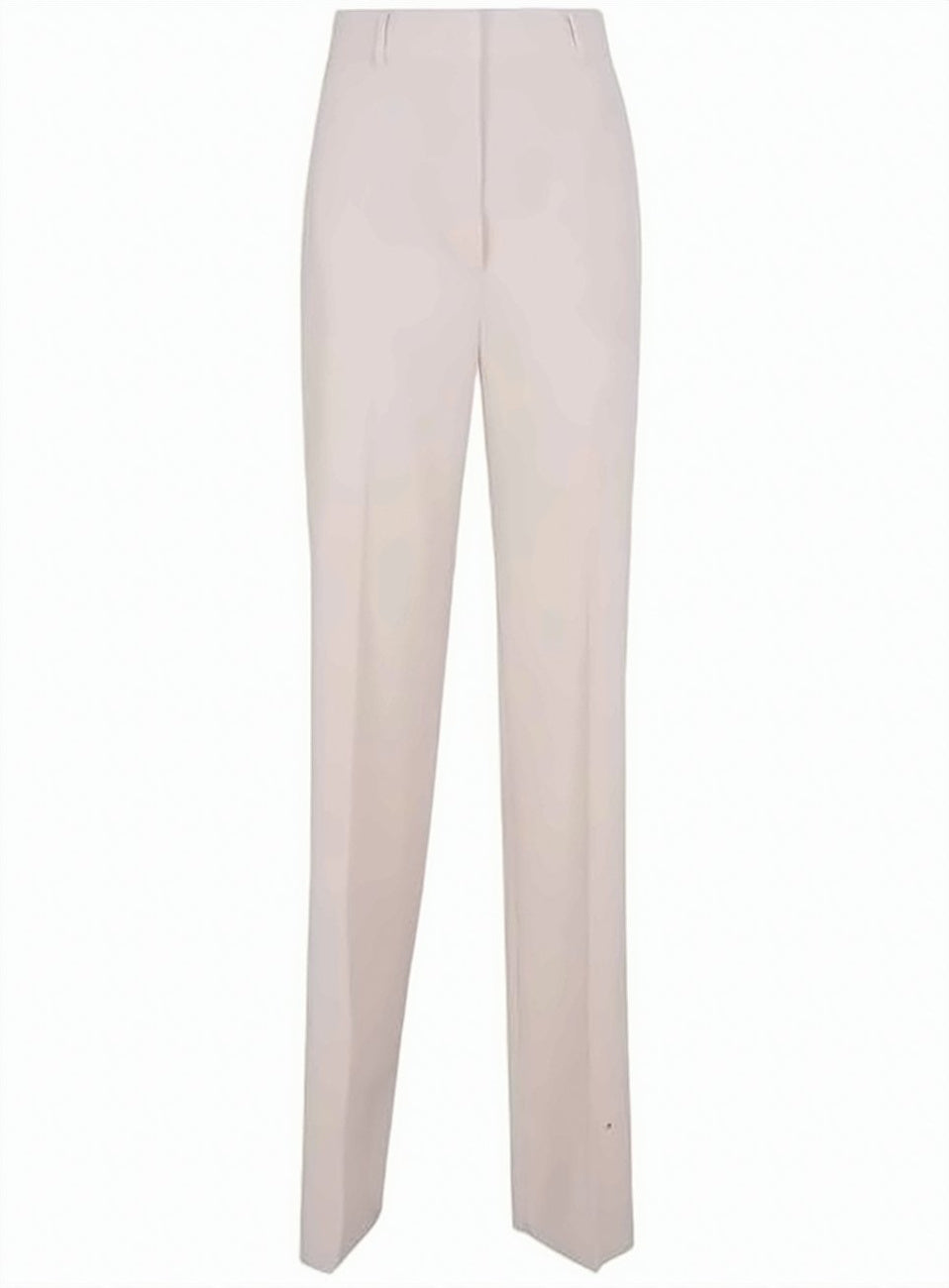 Pink Wool Tailored Trousers