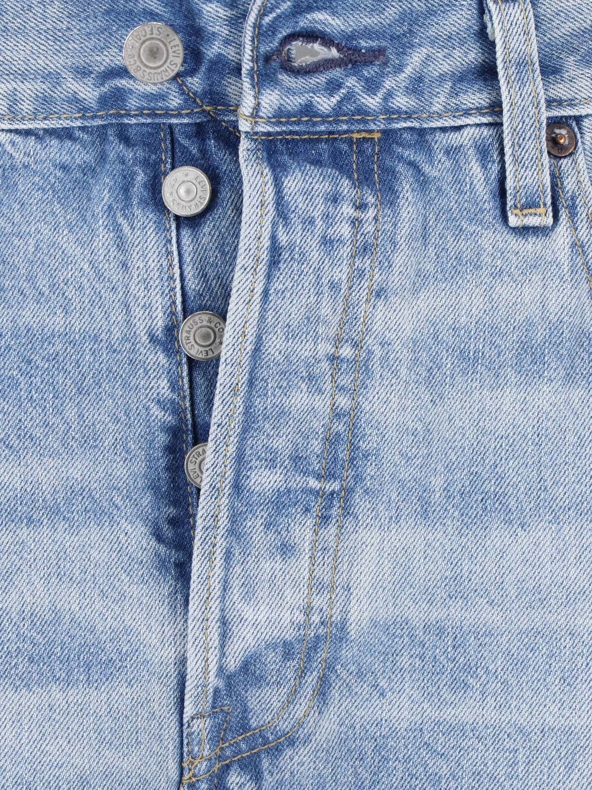 Blue 501 80s Straight-Leg Denim Jeans