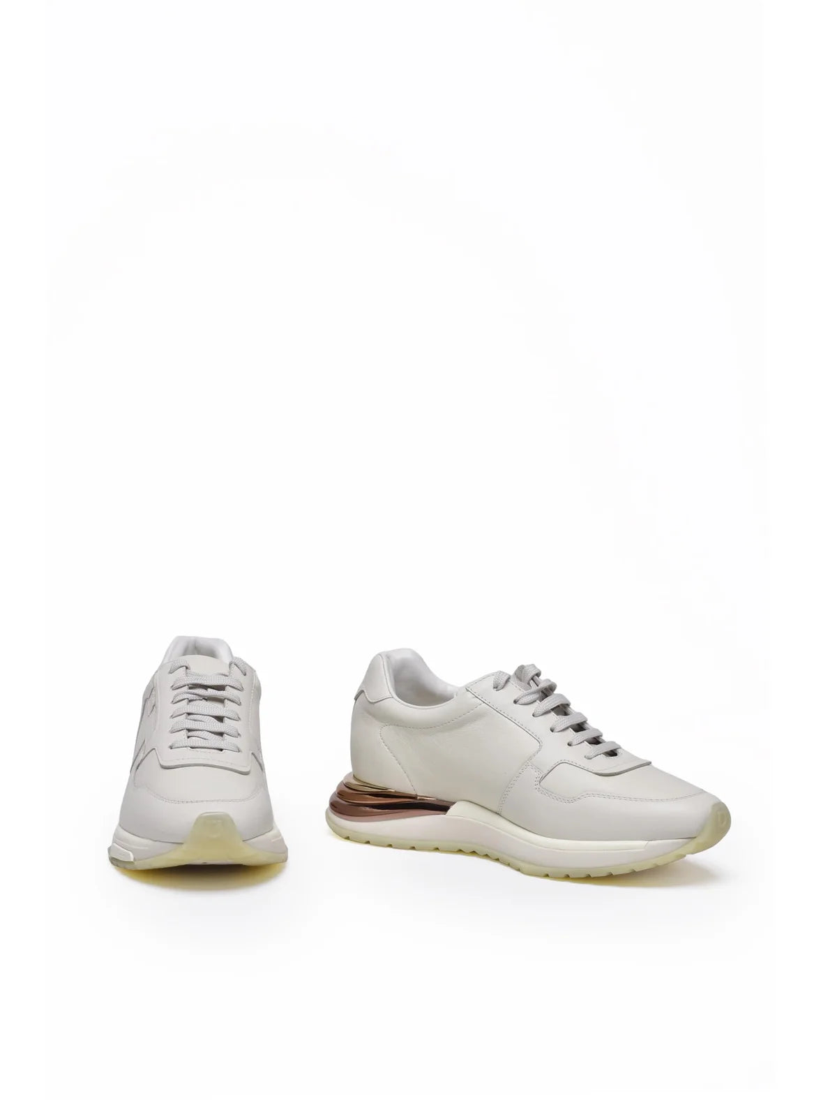 White Leather Sneakers