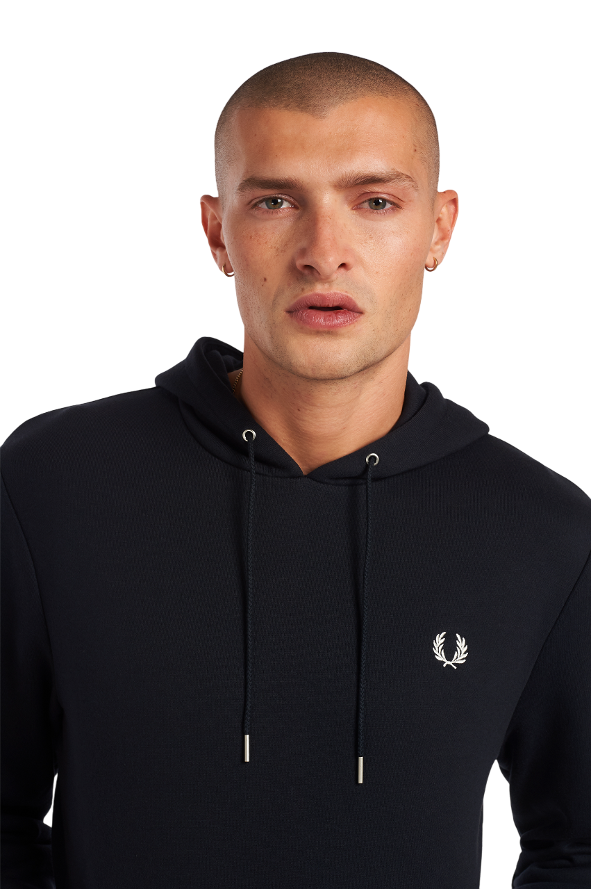 Regular Fit Hoodie With Drawstring