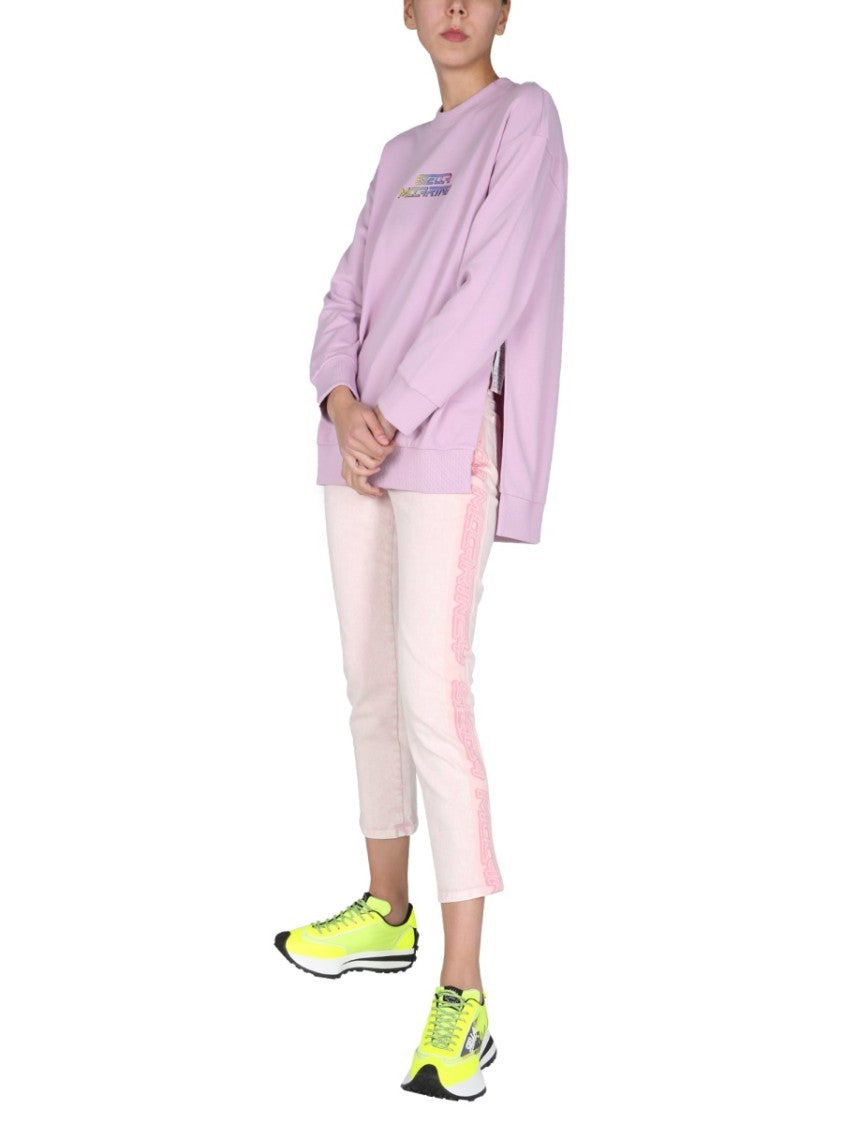 Soft Lilac Crew Neck Sweatshirt