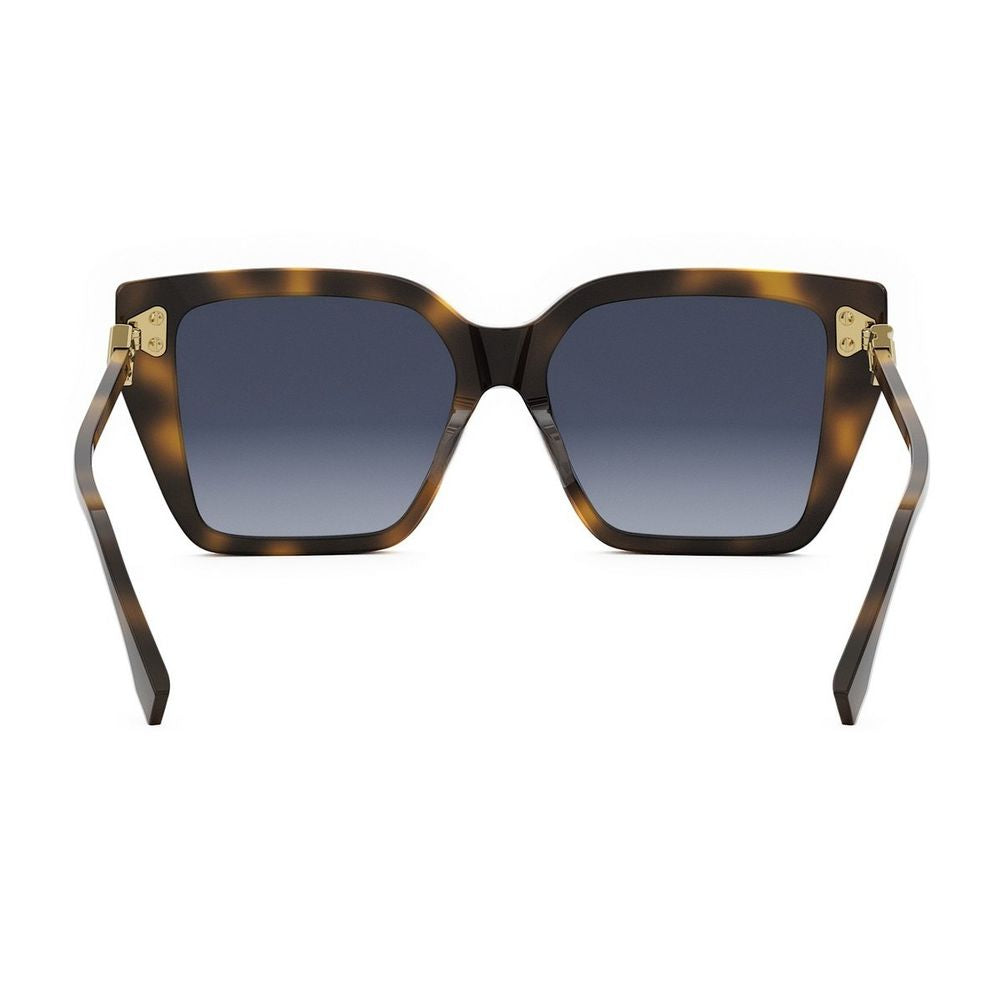 Ff Diamonds Oversized Square Ff Diamonds Sunglasses