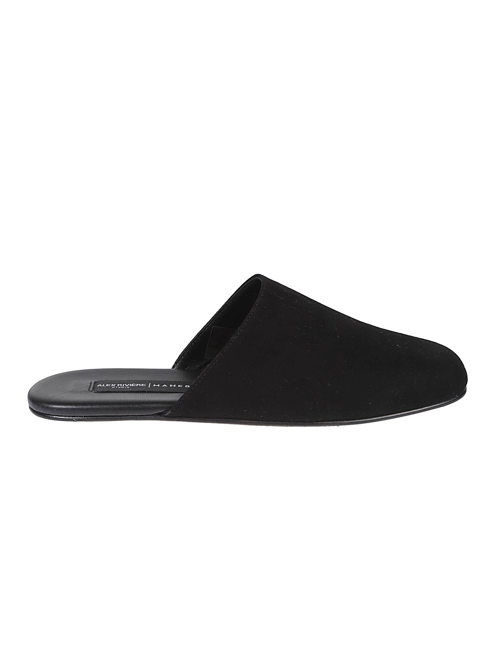 Minimalist Backless Black Flats
