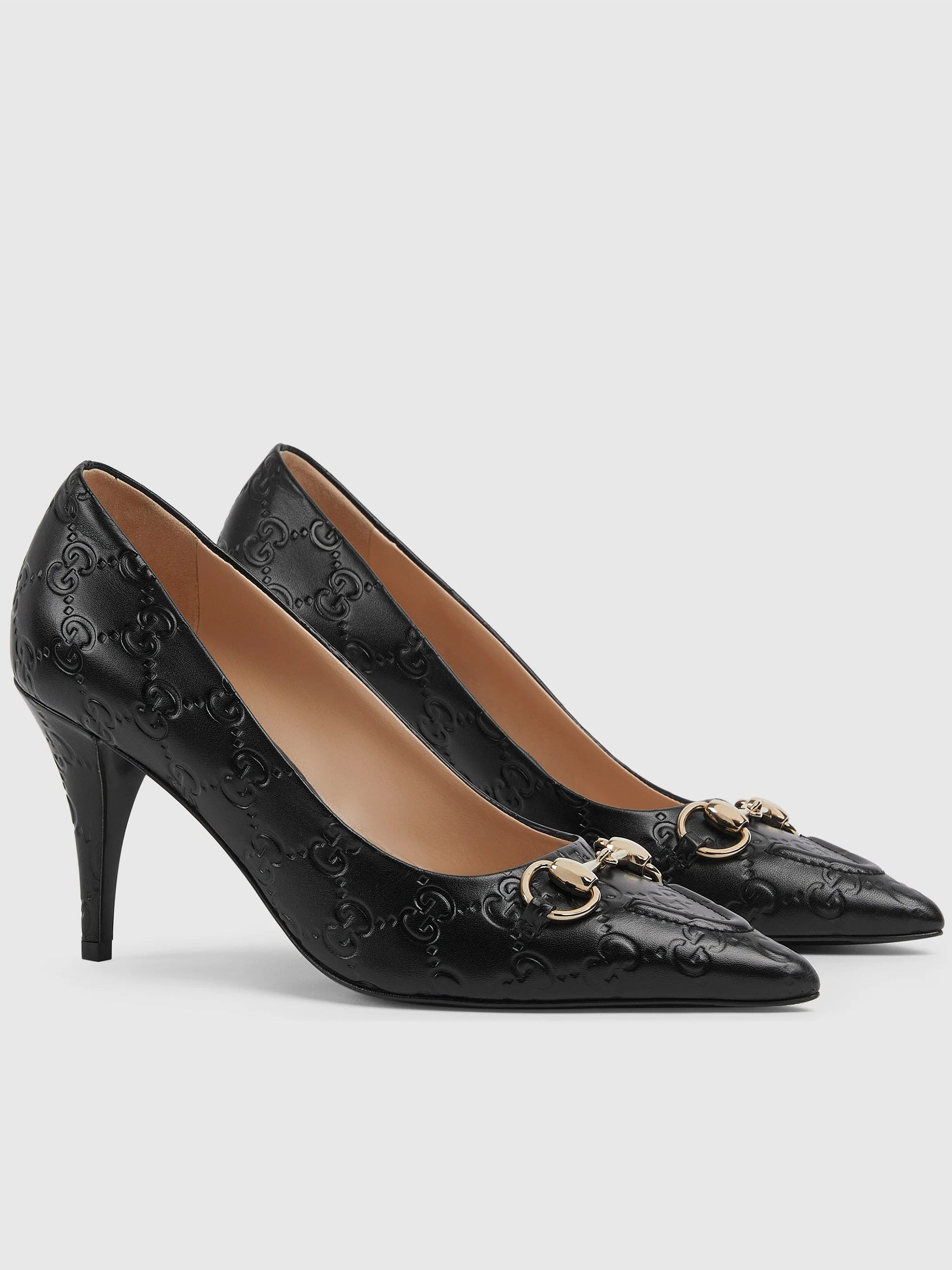 Black Werin 85 Pointed Stiletto Pumps