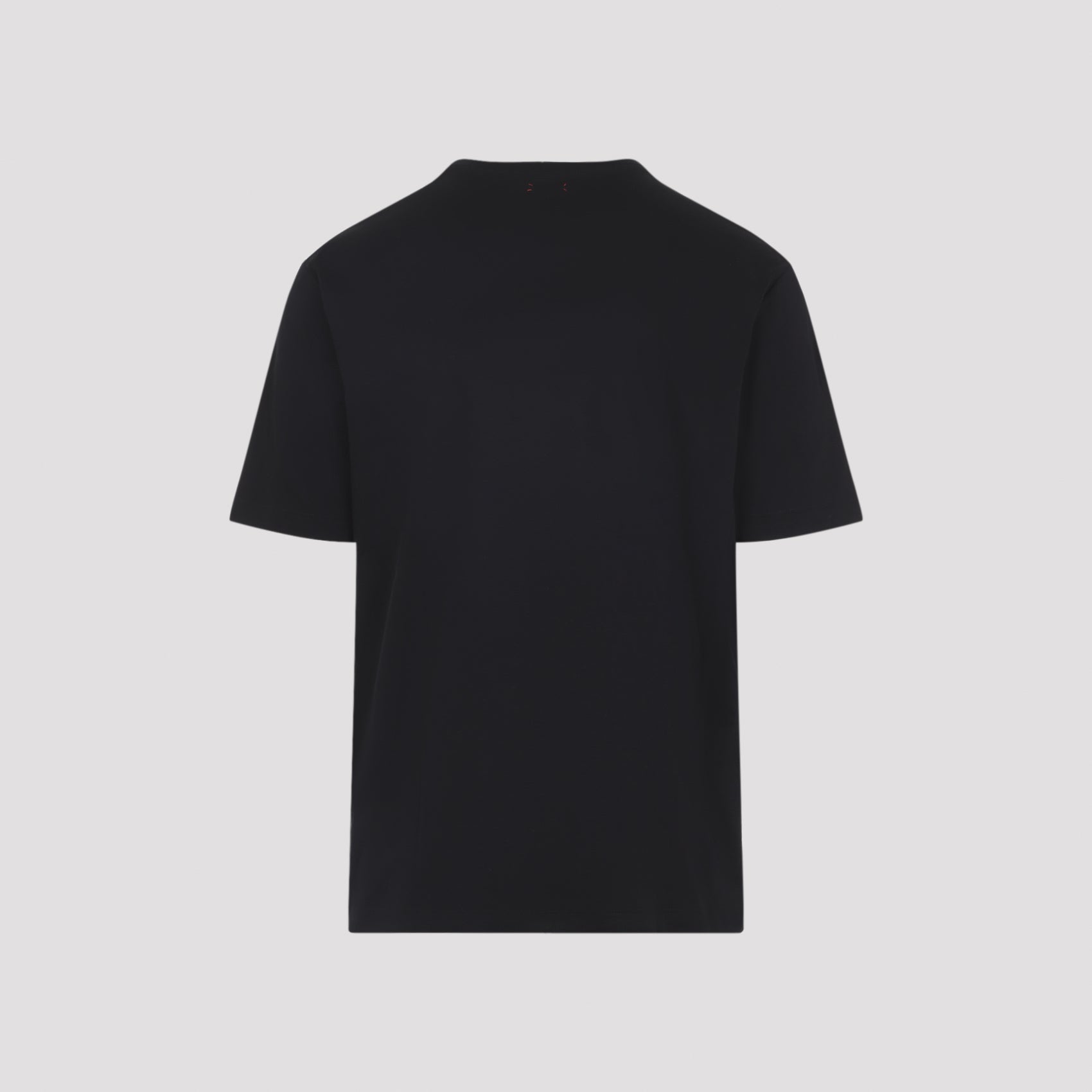 Black Crew Neck T-Shirt in Cotton