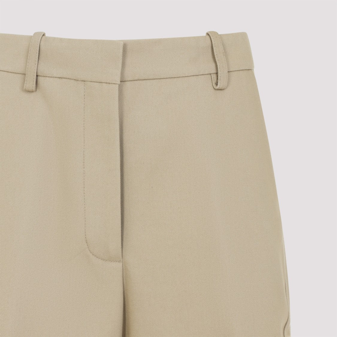 High-Waisted Trousers With Tapered Cut