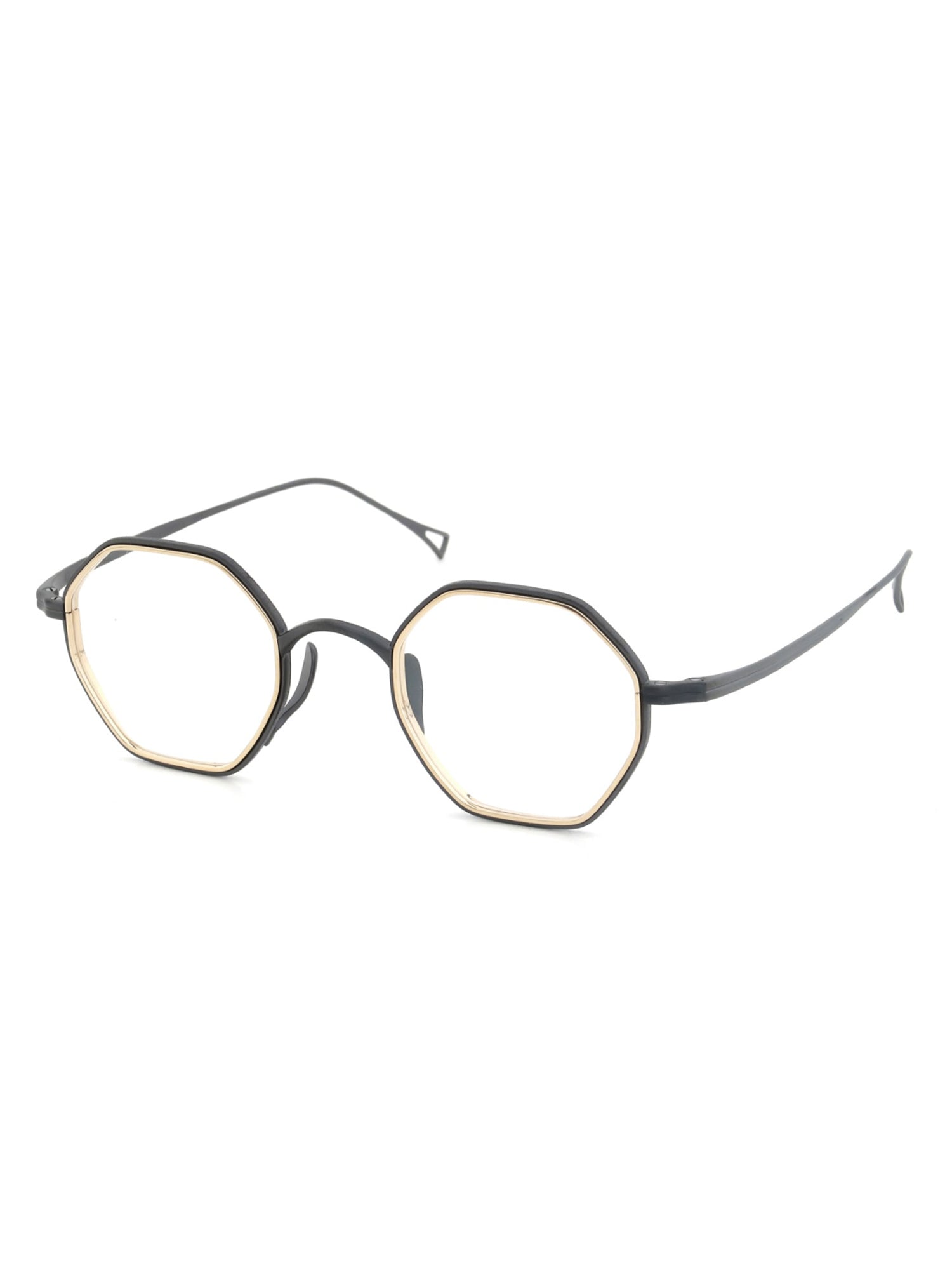 Octagonal Titanium Optical Frames with Bold Design