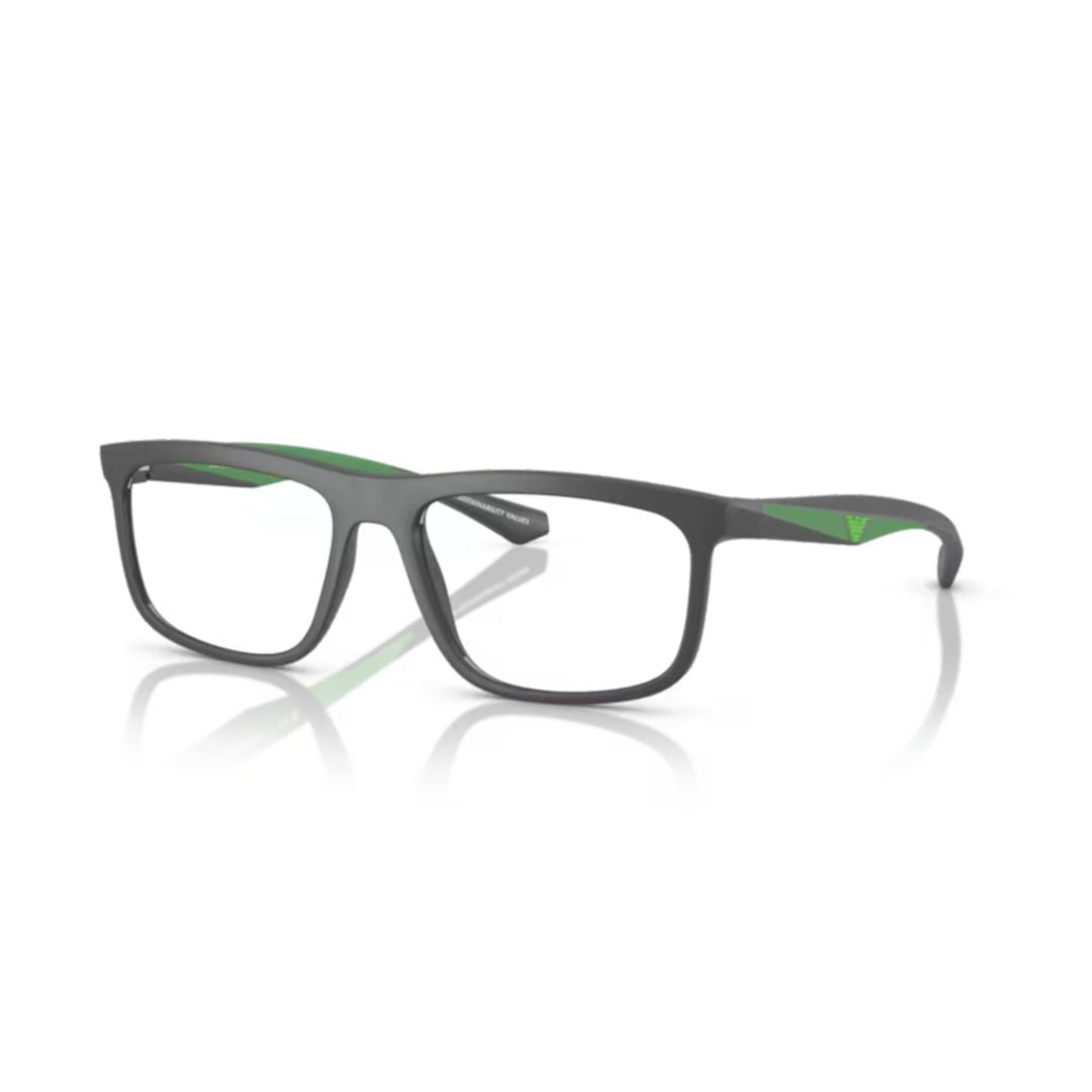 0ea3246 Rectangular Eyeglass Frames with Matte Black Finish