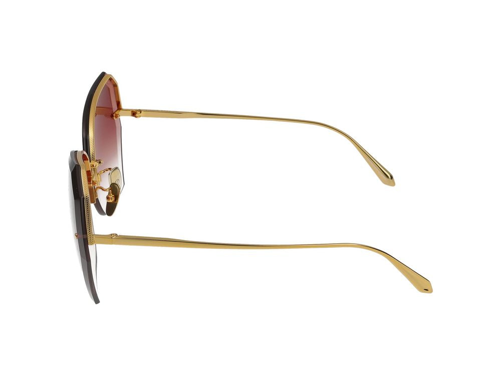 Sunglasses Linda Farrow LFL1546 Lila C6 Yellow Gold/Light Gold 69/15/140