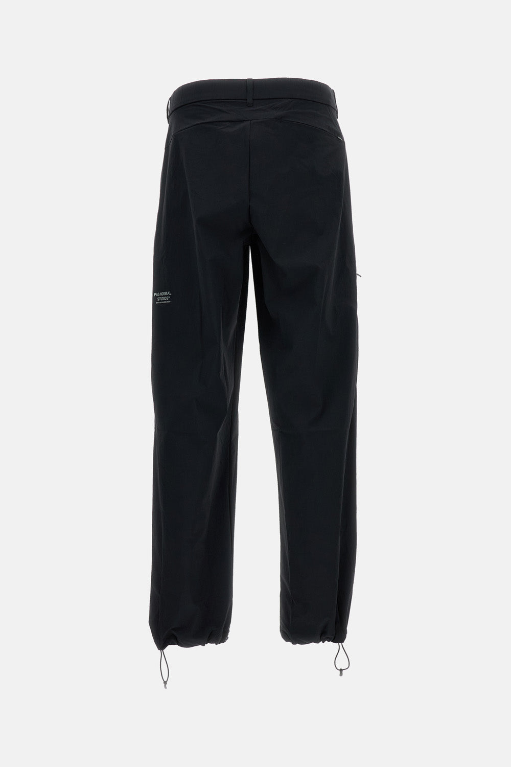 Off-Race Tech Black Nylon Shorts