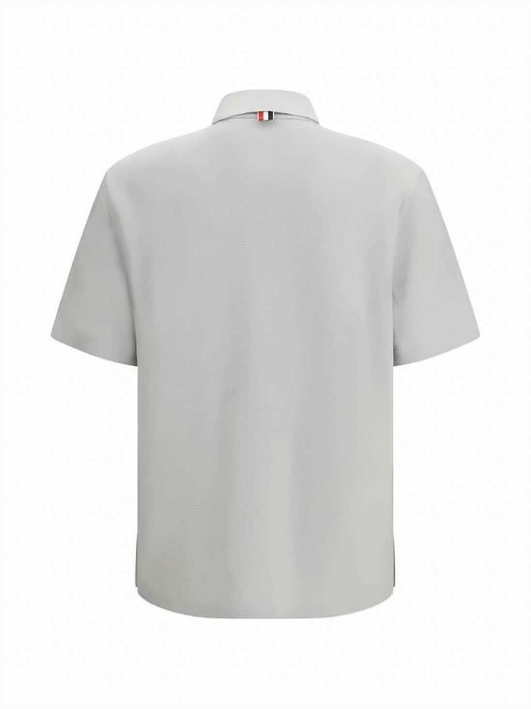 Multicolour Textured Weave Striped Accent Polo