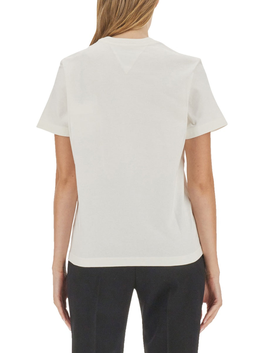 Regular Fit White Cotton T-Shirt