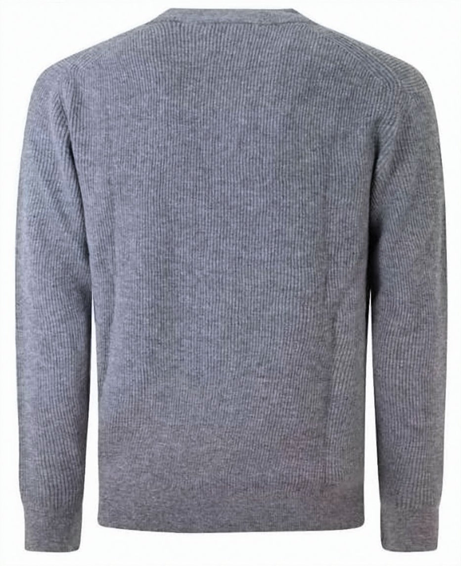 Ribbed Wool Cardigan