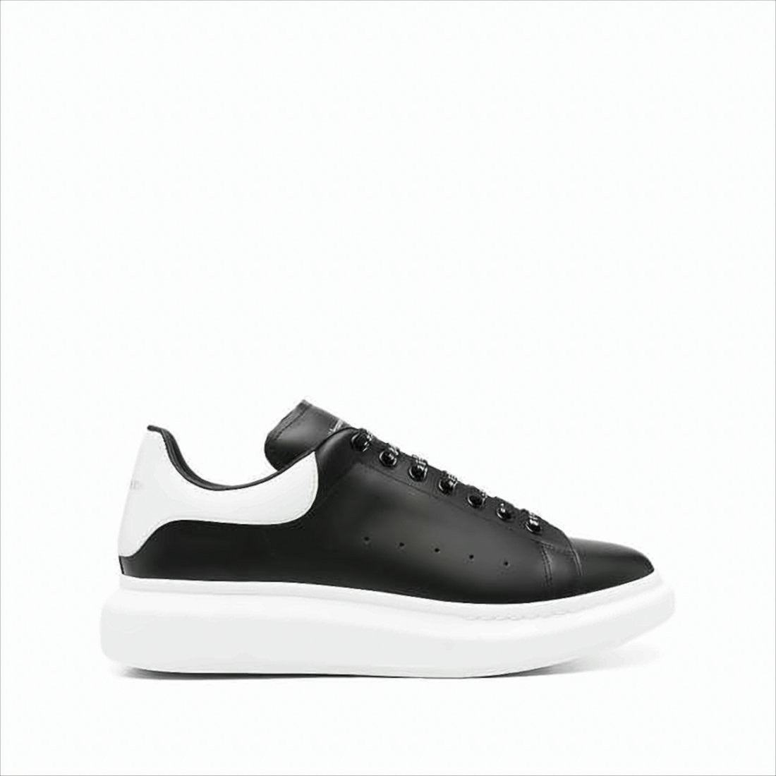 Calfskin Leather Sneakers with Rubber Sole