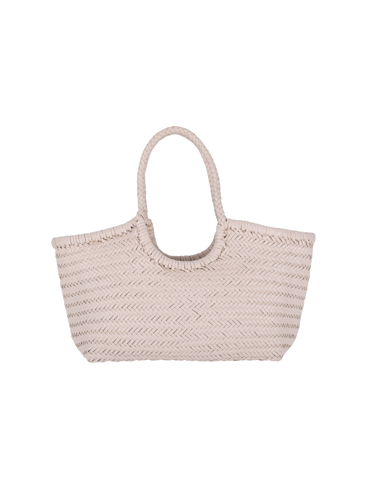"Nantucket" Large Shoulder Bag – Cream