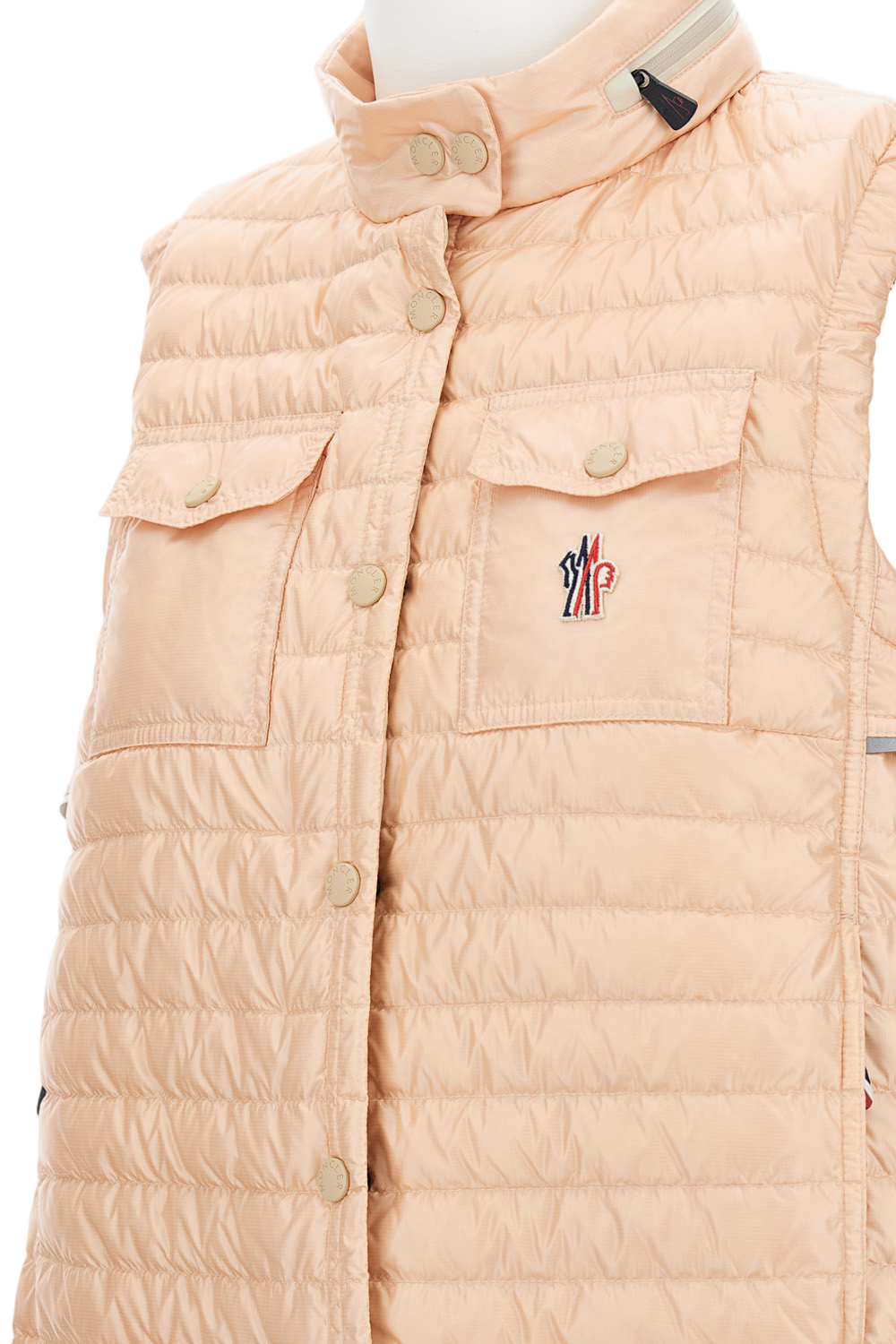 Quilted Waterproof Waistcoat With Patch Pockets