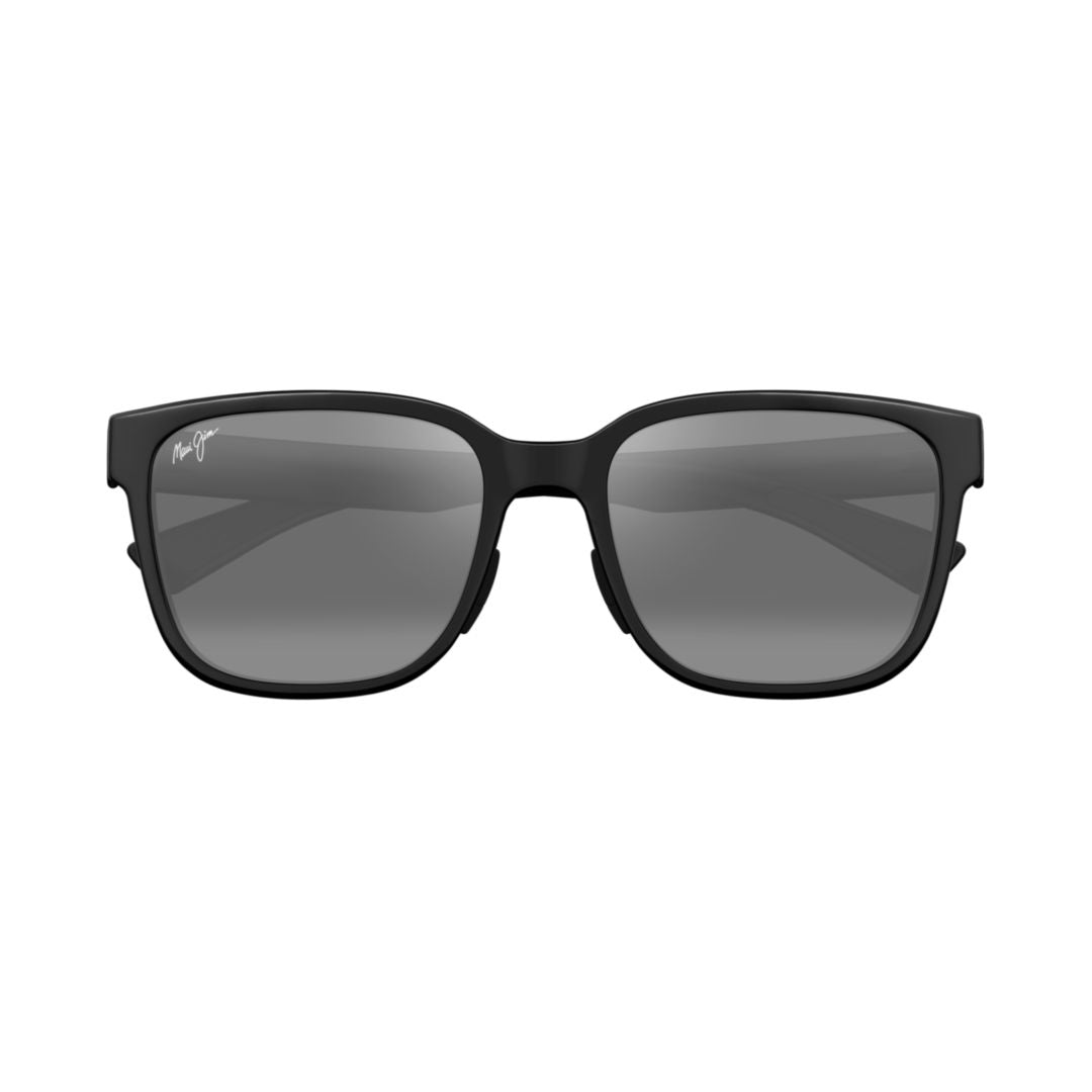 Paulele Af Rectangular Frame Sunglasses with Gradient Grey Lenses