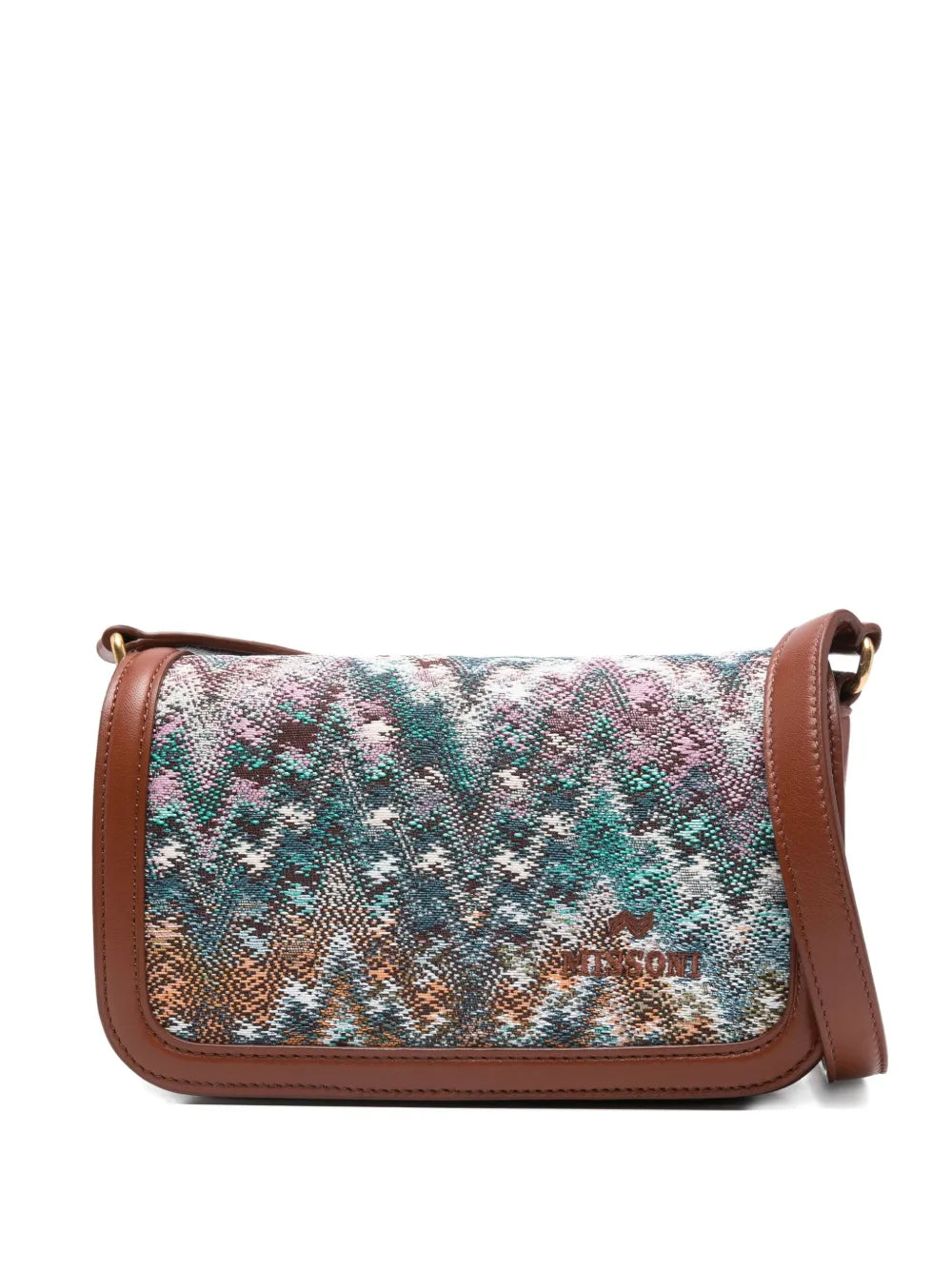 Woven Patterned Missoni Bag With Textured Surface