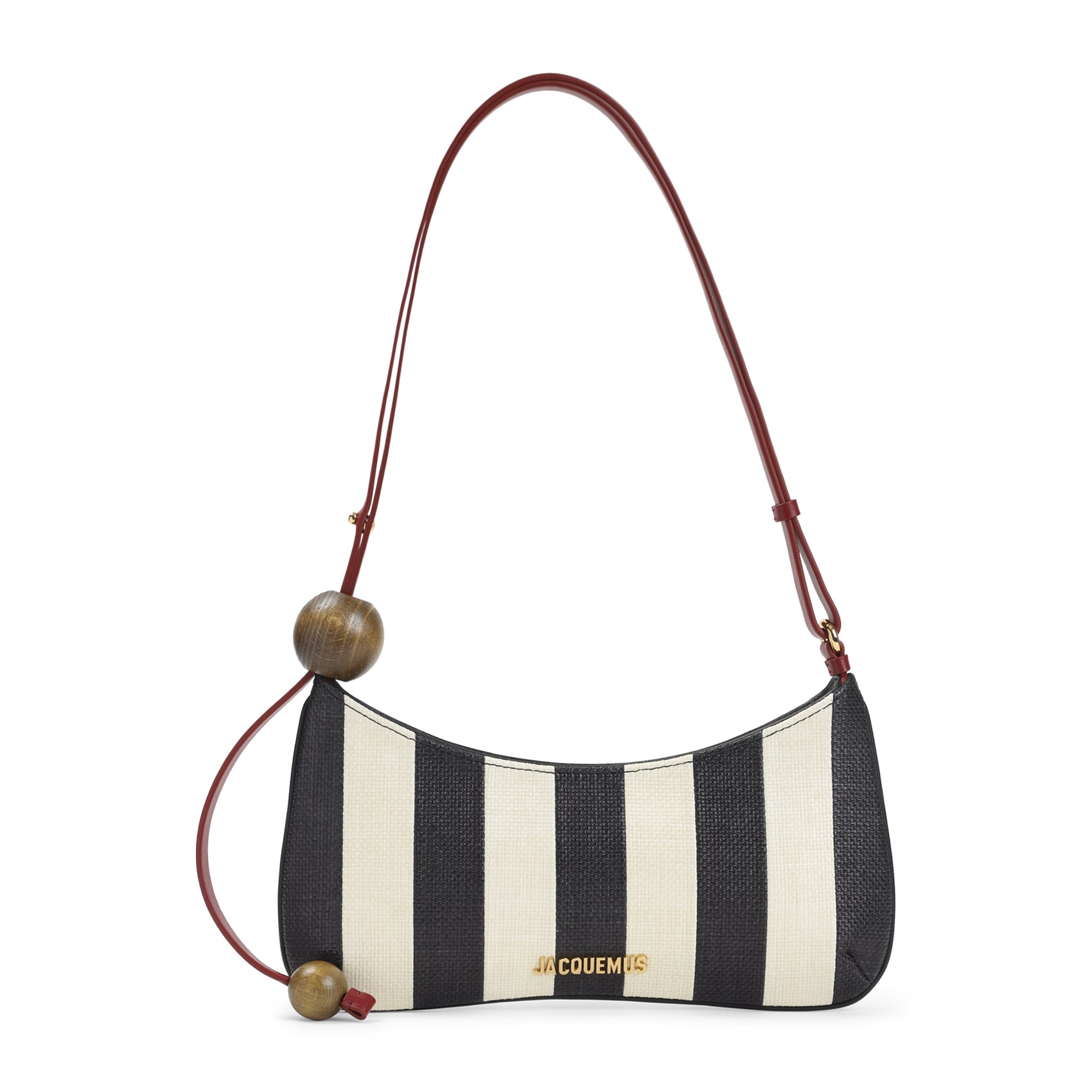 Small Shoulder Bag with Bold Stripes