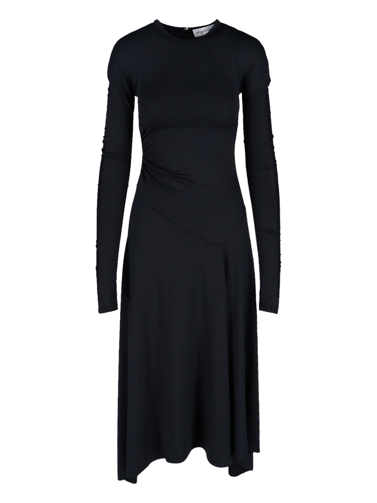 Asymmetrical Midi Dress