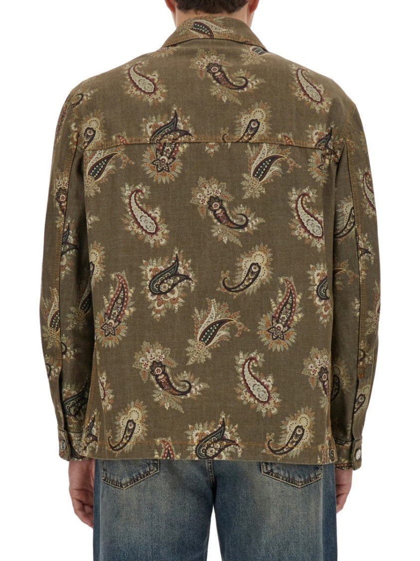 Paisley Print Shirt