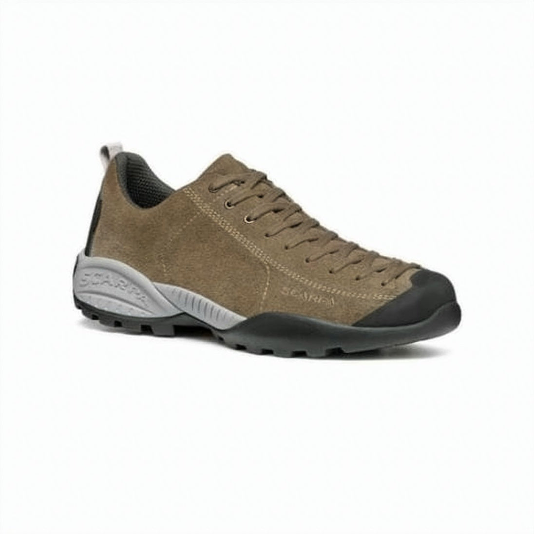 Suede Low-Profile Sneakers with Textured Grip