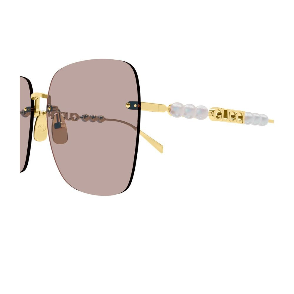Gg1923Sa Linea Name Of Brand Oversized Square Rimless Sunglasses